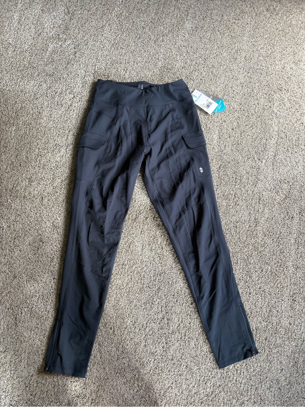 NWT Free Country Trail 2 Town Hiking Pants/Leggings with Cargo Pockets